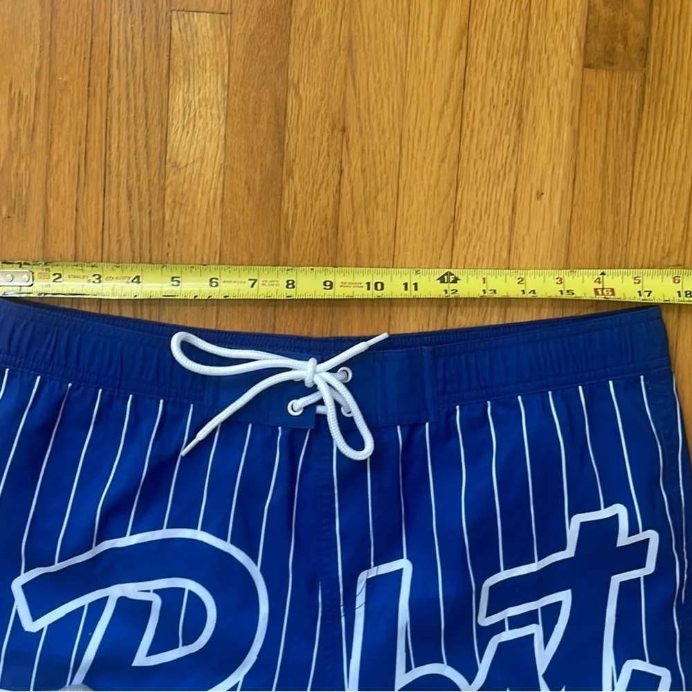Pabst Blue Ribbon Beer Swim Trunks Boardshorts - Medium